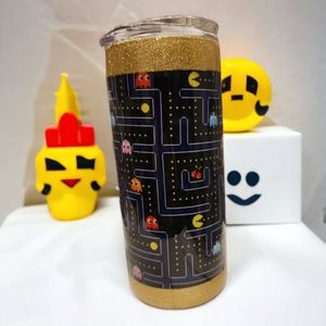 Retro Arcade/Pac-Man/15oz Fabric Tumbler